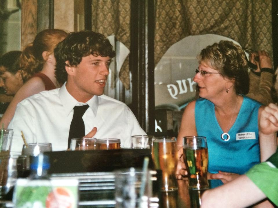 Adam Lordon and His Mom